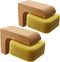 (2sets) Wood Magnetic Bar Soap Holder for Shower Wall,Magnet Air Dry Soap Saver Self Draining, Eco-Friendly Wooden Soap Dish for Soaps & Beard Sha...